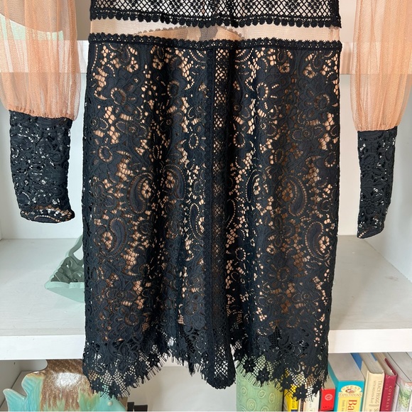 For Love & Lemons Vivian Mini Lace Dress - Picture 8 of 16